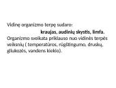 Homeostazė. Vidinė organizmo terpė 2 puslapis