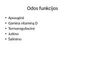 Homeostazė. Vidinė organizmo terpė 11 puslapis