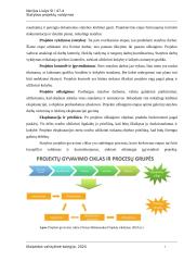 Statybos projektų valdymas. Praktinis darbas 6 puslapis