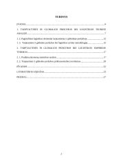 Tarptautinė ir globali prekyba ir logistika