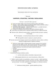 Administracinės kalbos vartojimas
