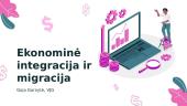Ekonominė integracija ir migracija