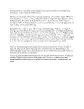 From digital to traditional art