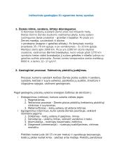Inžinerinės geologijos E1 egzamino temų konspektas