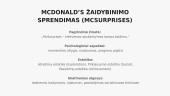 Žaidybinimo sprendimas Mcdonald‘s prekės ženklui 7 puslapis