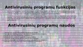 Skaidrės. Kompiuteriniai virusai 9 puslapis