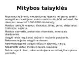 Vyresnio amžiaus žmonių mityba