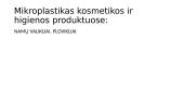 Mikroplastikas kosmetikos ir higienos produktuose 7 puslapis