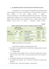 Įmonės efektyvumo (apyvartumo) analizė 17 puslapis