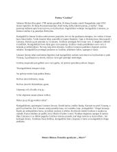 PUPP kartojimui. Literatūros kūrinių konspektas