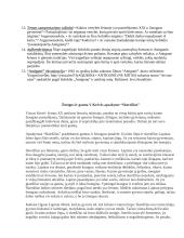 PUPP kartojimui. Literatūros kūrinių konspektas 4 puslapis