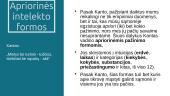 Pažinimo filosofija: Imanuelis Kantas 15 puslapis