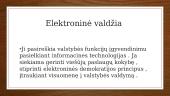 Elektroninės paslaugos valstybės valdyme ir versle 5 puslapis