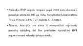 Australijos socialinis–ekonominis pristatymas 18 puslapis