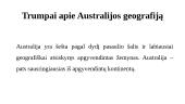 Australijos socialinis–ekonominis pristatymas 10 puslapis