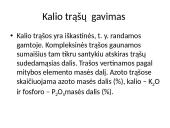 Mineralinės trąšos (skaidrės) 13 puslapis