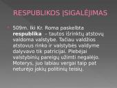 Romos respublika (skaidrės) 2 puslapis