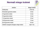 Miego gyvybinė veikla 3 puslapis