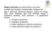 Miego gyvybinė veikla 5 puslapis