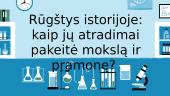 Rūgštys istorijoje: kaip jų atradimai pakeitė mokslą ir pramonę?