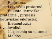 Martynas Mažvydas „Katekizmas” - pirmoji lietuviška knyga 11 puslapis