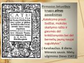 Martynas Mažvydas „Katekizmas” - pirmoji lietuviška knyga 7 puslapis