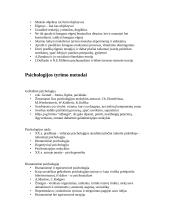 Psichologijos įvadas. Konspektas 3 puslapis