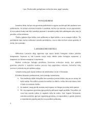 Ž. Lamarko evoliucijos teorija 5 puslapis