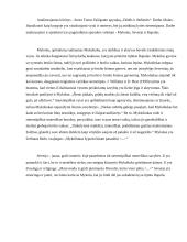 Lyties vaidmenų raiška meno kūriniuose. Lyčių psichologijos namų darbas