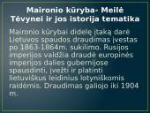 Maironis. Meilė tėvynei ir jos istorija 2 puslapis