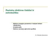 Pastatų elektros tinklai ir automatika