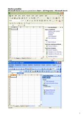 Microsoft Excel programa