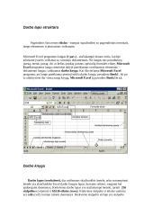 Microsoft Excel užduotis