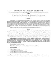 Emigracijos priežasčių analizė Lietuvoje 2 puslapis