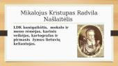 Baroko epocha ir žymiausi kūrėjai: Radvilos Našlaitėlio „Kelionė į Jeruzalę“ ir Motiejaus Kazimiero Sarbievijaus odės 3 puslapis