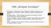 Baroko epocha ir žymiausi kūrėjai: Radvilos Našlaitėlio „Kelionė į Jeruzalę“ ir Motiejaus Kazimiero Sarbievijaus odės 10 puslapis