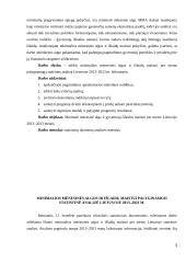 Minimalios mėnesinės algos ir išlaidų maistui per metus palyginamoji statistinė analizė Lietuvoje 2013–2023 m. 2 puslapis