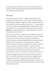 Renesanso epochos istorija 2 puslapis