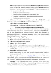 Programinės įrangos apžvalga ir jos tobulinimo tendencijos 10 puslapis