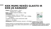 Ko mums reikės, norint suremontuoti matematikos kabinetą? 5 puslapis