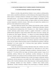 Socialinio darbuotojo vaidmuo taikant krizių intervenciją socialinę riziką patiriančiose šeimose 12 puslapis