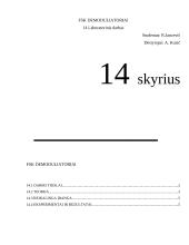 FSK demoduliatoriai. 14 laboratorinis darbas