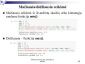 Skaičių duomenų tipai, operacijos su skaičiais 13 puslapis