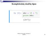 Skaičių duomenų tipai, operacijos su skaičiais 6 puslapis