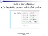 Skaičių duomenų tipai, operacijos su skaičiais 7 puslapis