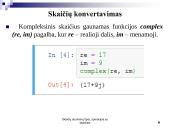 Skaičių duomenų tipai, operacijos su skaičiais 9 puslapis