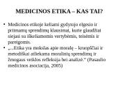 Medicinos etikos principai (skaidrės) 2 puslapis