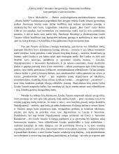„Altorių šešėly“ ištraukos interpretacija. Menininko konfliktas tarp pareigos ir laisvos kūrybos