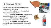  Apdailos medžiagos 9 puslapis