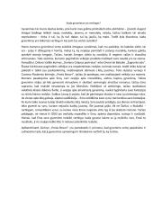 Kada gyvenimas yra vertingas?